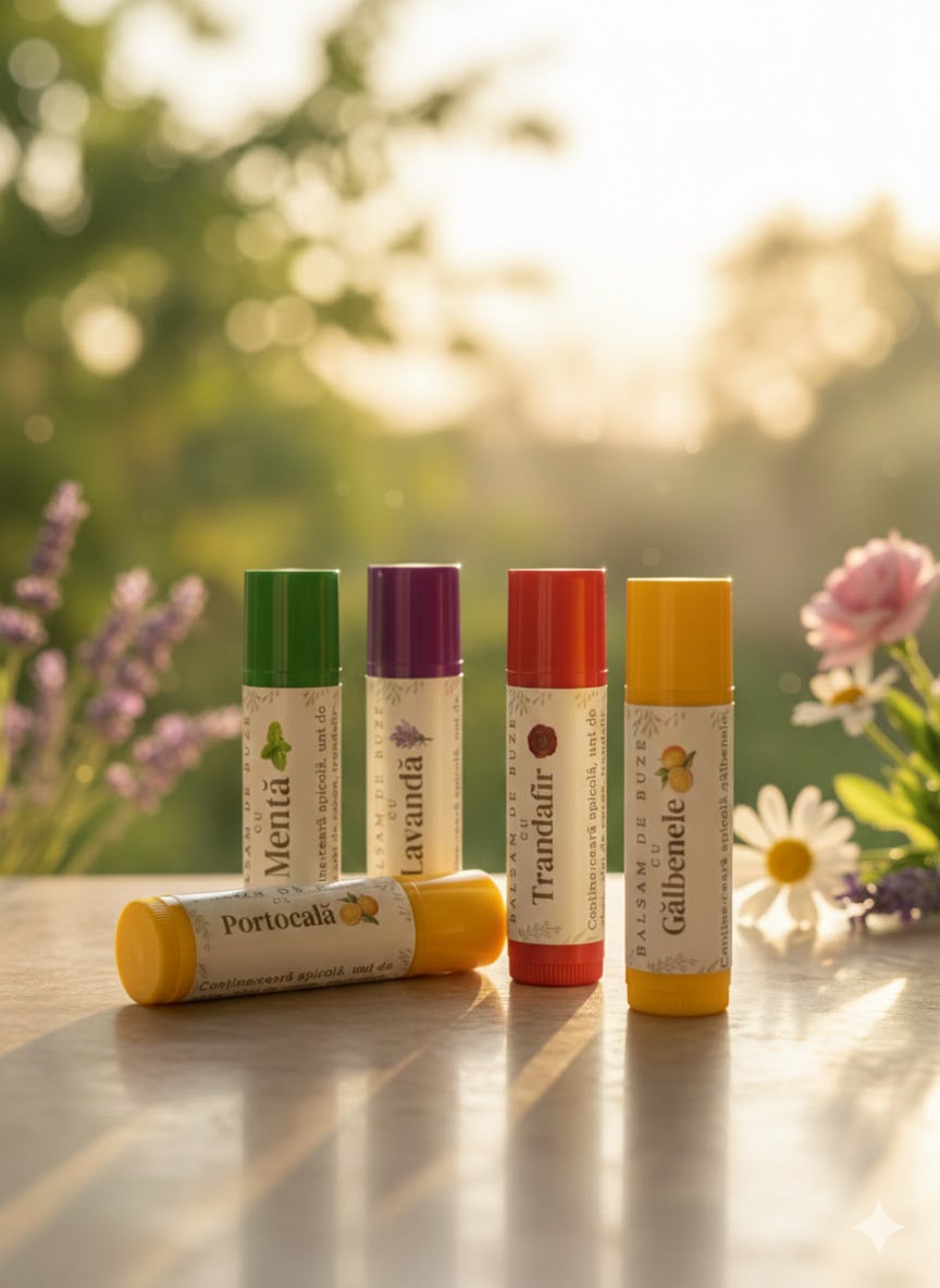 Balsam de buze natural