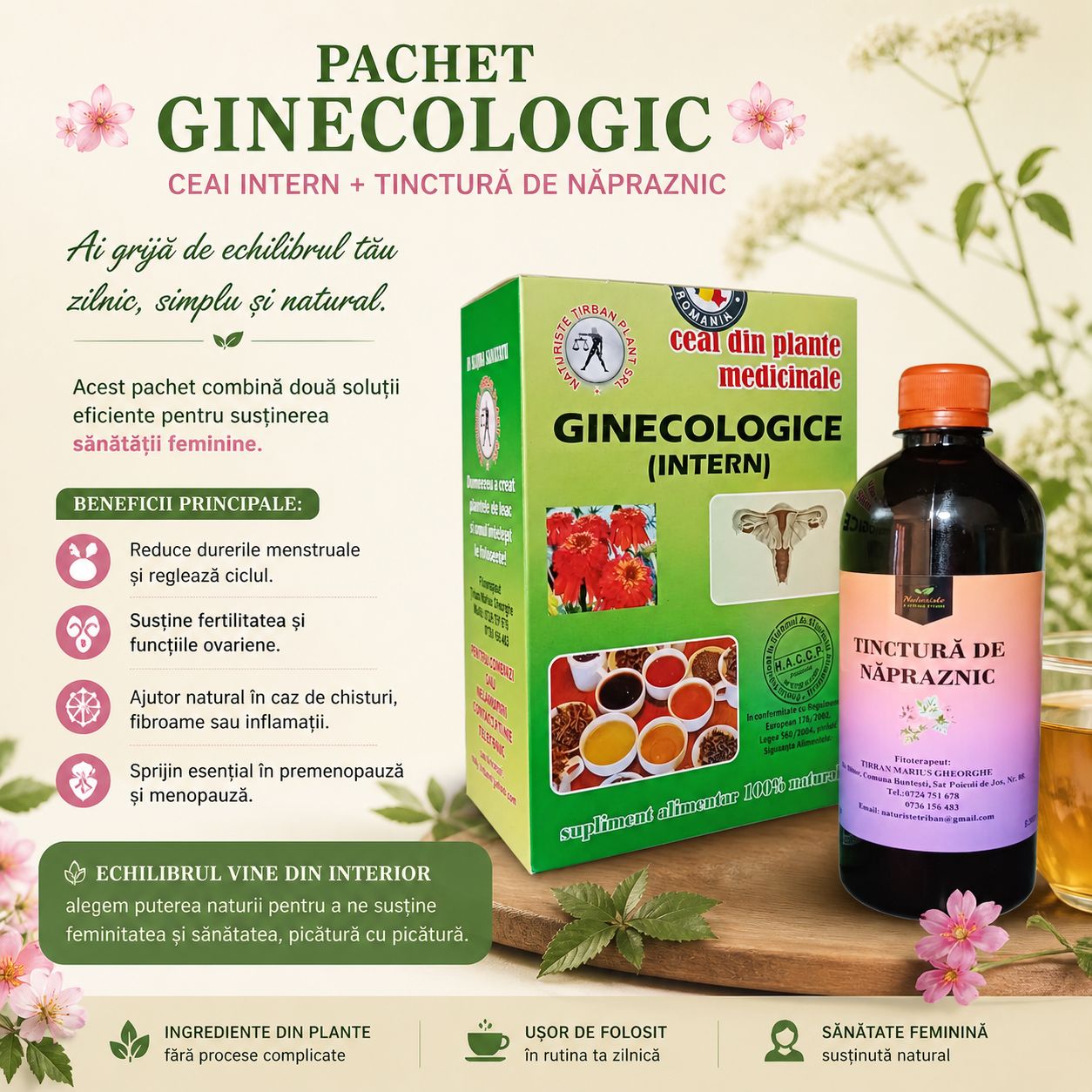 Pachet Echilibru Ginecologic